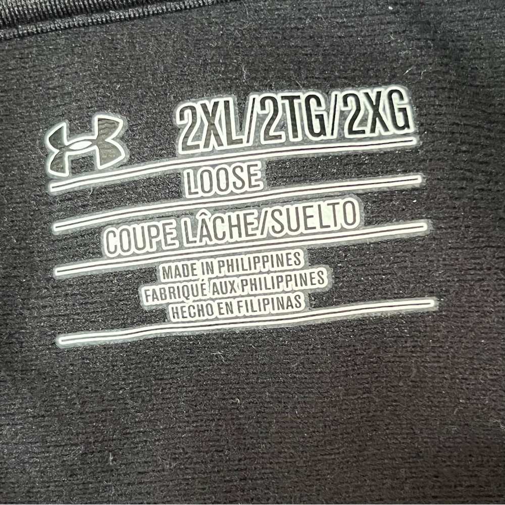 Under Armour Men’s Qualifier Loose Long Sleeve 1/4 Zip Pullover Size 2XL - Picture 3 of 6